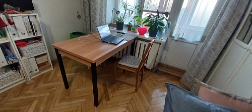 Стол Оригон делано / черный матовый фото покупателя 6