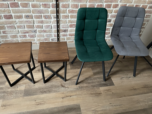 Стул Чилли 2 темно-серый  / черный фото покупателя 669