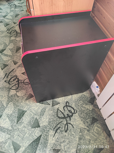 Тумба Ханна черная / красная - Уцененный экземпляр фото покупателя 76