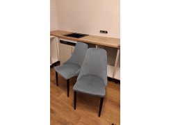 Стул на металлокаркасе Kora gray / black фото покупателя 422