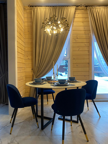 Стул на металлокаркасе Gabi gray / black фото покупателя 18