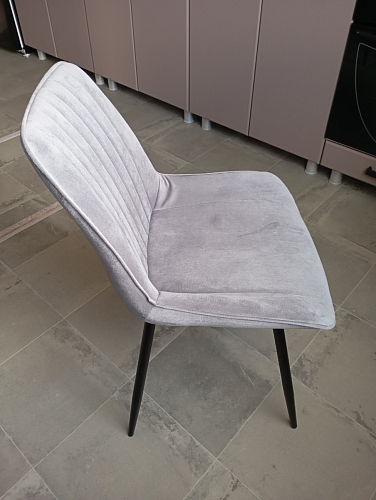 Стул на металлокаркасе Седа К кирпичный / черный фото покупателя 76