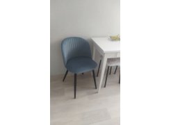 Стул на металлокаркасе Gabi green / black фото покупателя 694