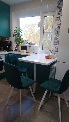 Комплект стульев Чилли 2 шт бежевый / черный фото покупателя 426