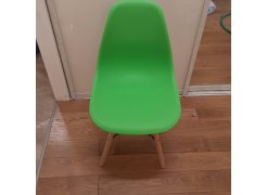 Пластиковый стул Eames PC-015 серо-голубой / дерево фото покупателя 76