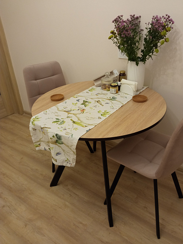 Стул на металлокаркасе Чилли К кирпичный / черный фото покупателя 668