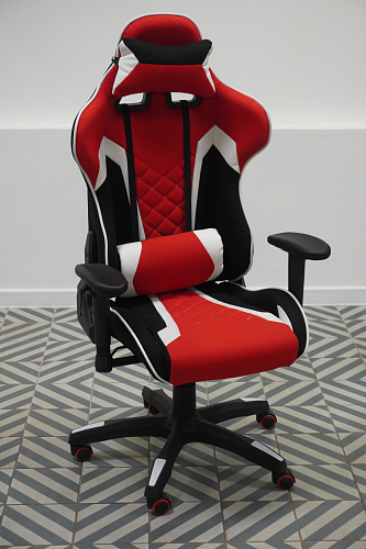 Компьютерное кресло Prime черное / зеленое из шоурума 4