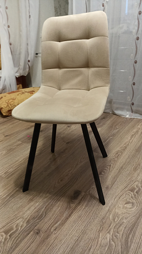 Стул на металлокаркасе Чилли К кирпичный / черный фото покупателя 416