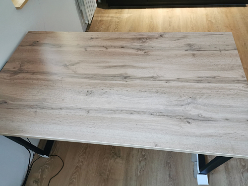 Деревянный стол Лота Лофт 140х80 черный матовый / бетон светлый фото покупателя 939