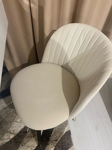 Стул на металлокаркасе Gabi 1 dark gray / black фото покупателя 328