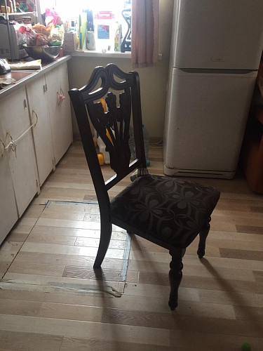 Кресло Mengen cappuccino / brown dot фото покупателя 2