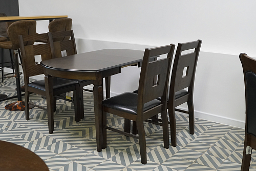 Стол обеденный раздвижной Modena/Модена MD-T4EX слоновая кость из шоурума 1