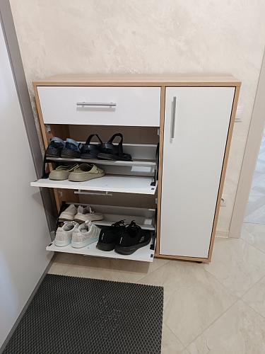 Обувница ТП-4 дуб сонома / белый фото покупателя 26