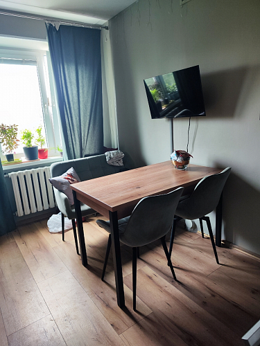 Стол Оригон файерстоун / черный матовый фото покупателя 45