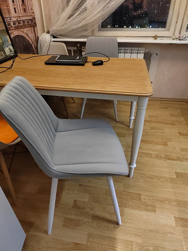 Комплект стульев Седа К 2 шт латте / черный фото покупателя 180