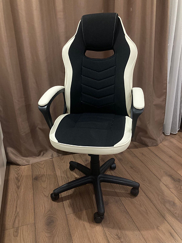 Компьютерное кресло Gamer черное / бежевое фото покупателя 42