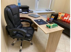 Письменный стол СПм-25 левый бетон фото покупателя 74