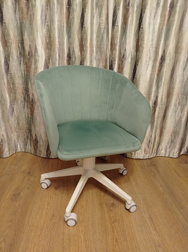 Компьютерное кресло Тибо confetti chocolate / белый фото покупателя 62