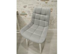 Стул на металлокаркасе Челси серый 02 / черный фото покупателя 136