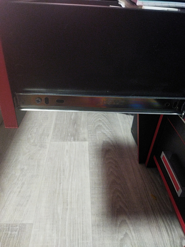 Тумба Ханна черная / красная - Уцененный экземпляр фото покупателя 49