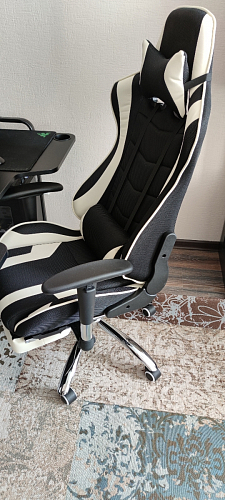 Компьютерное кресло Kano 1 cream / black фото покупателя 60