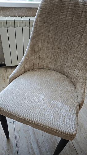 Стул на металлокаркасе Kora beige / black фото покупателя 406