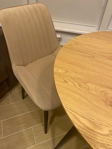 Комплект стульев Вейв 4 шт светло-серый / черный фото покупателя 26