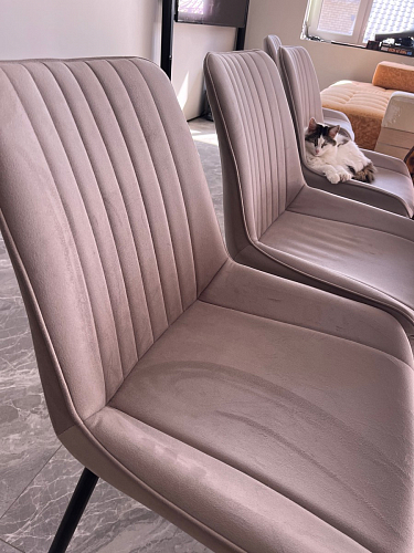 Комплект стульев Седа К 4 шт латте / черный фото покупателя 321