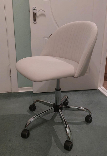 Компьютерное кресло Melody/Мелоди молочное фото покупателя 84