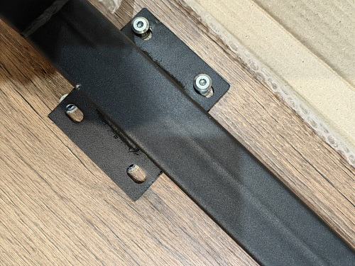 Стол Лота Лофт 120 32 мм бетон / черный матовый фото покупателя 577