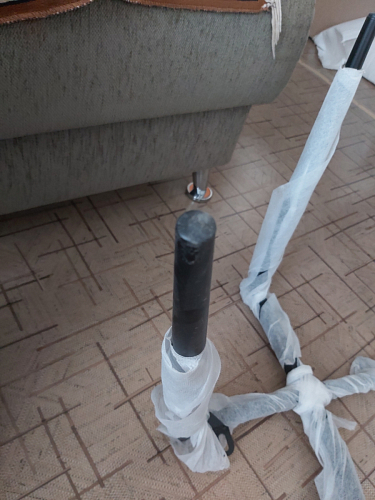 Стул на металлокаркасе Capri dark beige / white фото покупателя 20