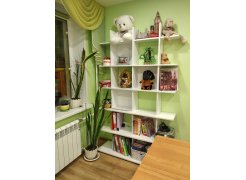 Стеллаж СТ-5 венге / беленый дуб фото покупателя 10