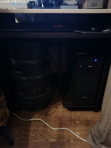 Компьютерный стол КСТ-21.1 венге фото покупателя 2