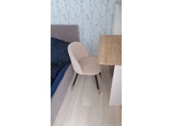 Стул на металлокаркасе Gabi 1 gray / black фото покупателя 57