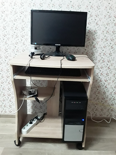 Компьютерный стол Джаз-27 дуб сонома фото покупателя 1