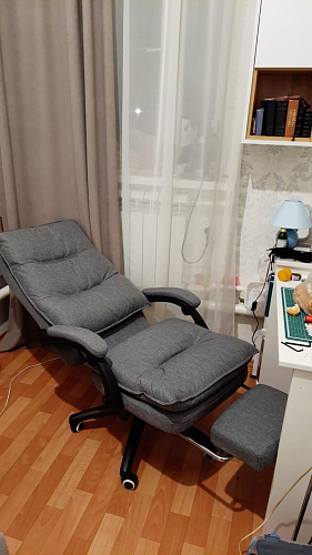 Компьютерное кресло Rapid серое фото покупателя 7