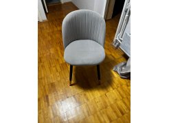 Стул на металлокаркасе Gabi gray / black фото покупателя 132