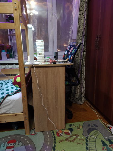 Стол письменный Kiwi белый  - Уцененный экземпляр фото покупателя 113