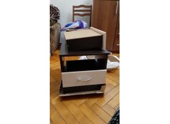 Тумба прикроватная Кэт — 7 венге / дуб белфорд фото покупателя 3