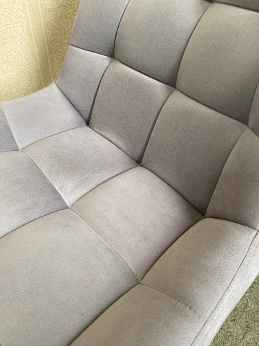 Стул на металлокаркасе Челси морская волна / черный фото покупателя 86