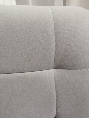 Стул на металлокаркасе Чилли К светло-серый велюр / черный каркас фото покупателя 1104