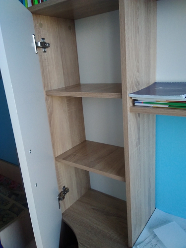 Письменный стол КСТ-16 левый венге / беленый дуб фото покупателя 56