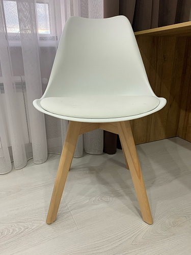 Деревянный стул Bonuss black / black фото покупателя 93