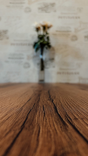 Стол Лота Лофт 120 25 мм дуб делано темный / черный матовый фото покупателя 438