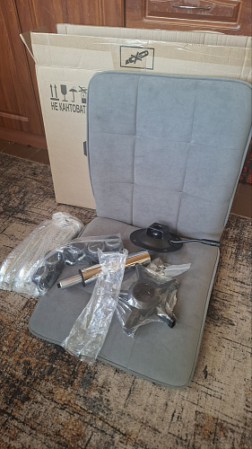 Компьютерное кресло One/Ван флок серый 29 фото покупателя 74