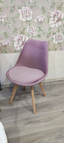 Стул Bonuss blue / wooden legs фото покупателя 15