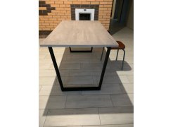 Стол Лота Лофт 120 25 мм сабия / черный матовый фото покупателя 421