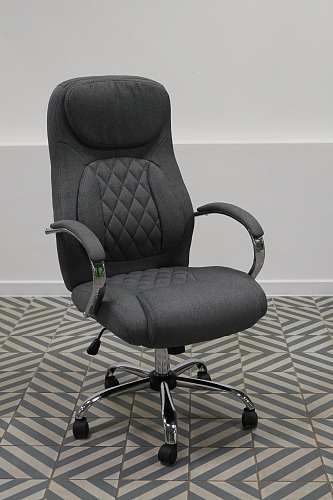 Компьютерное кресло Tron gray fabric из шоурума 2