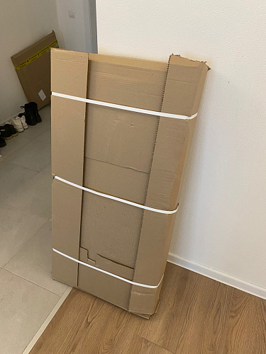 Письменный стол Леон Лофт бетон / черный матовый фото покупателя 115