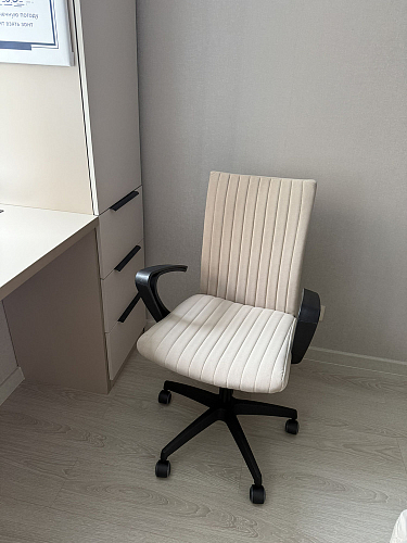 Компьютерное кресло Spark флок черный 35 фото покупателя 13